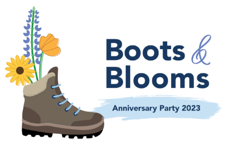 Boots and Blooms Logo